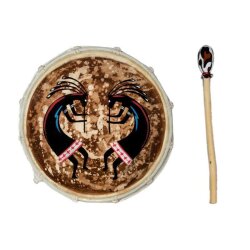 50cm Grosse Schamanentrommel Cocopelli Gemalt...