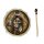 30cm Grosse Schamanentrommel Indianer Feder Haar Rahmentrommel Bodhran Drum