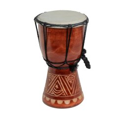 Kleine 15cm Djembe Trommel Bongo Drum Dekoration Afrika...