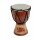Kleine 15cm Djembe Trommel Bongo Drum Dekoration Schildkröte A11