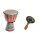 30cm Kinder Djembe Trommel Bongo  Holz Bunt Schildkröte + Rassel Schildkröte R1