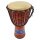 40cm Profi Djembe Trommel Bongo Drum Buschtrommel Percussion Motiv Buntes Muster Afrika Art -  ( Für Kinder ab 6 Jahren und Anfänger )