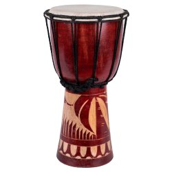 40cm Djembe Trommel Bongo Elefant Holz A2