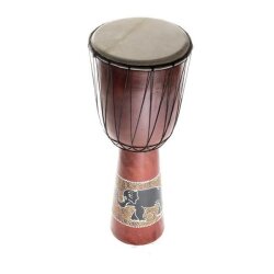 50cm Anfänger Djembe Trommel Bongo Drum Holz Bunt...